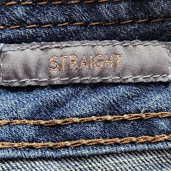 Melissa McCarthy Seven7 Straight Demin Blue Jeans Women's Size 20 - Picture 11 of 13